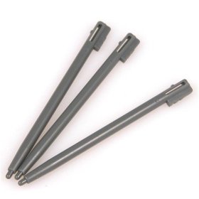 Nintendo DS (Original) Stylus (3 Pack, Black)
