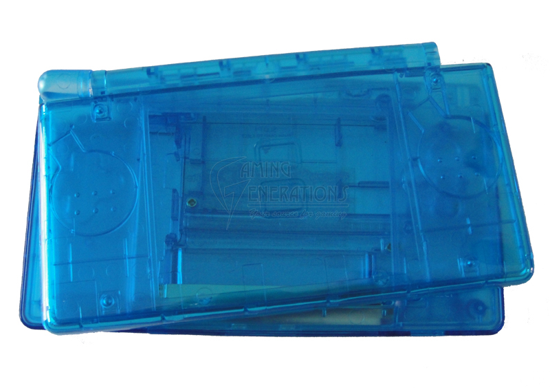Replacement shell for Nintendo DS Lite - Crystal Blue