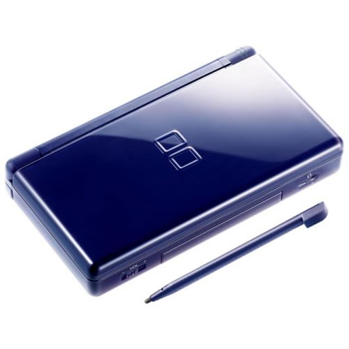 Replacement shell for Nintendo DS Lite - Navy Blue