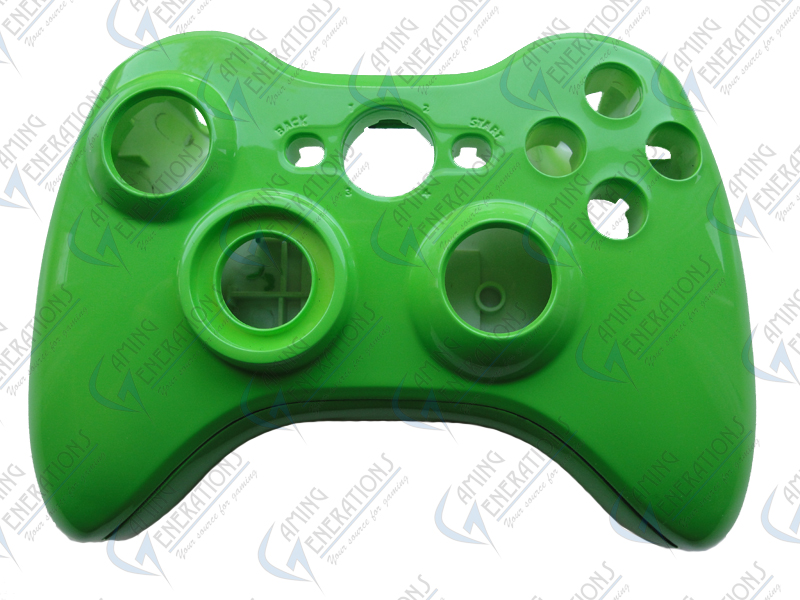 Xbox 360 Wireless Controller Replacement Shell - Gloss Green