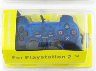 PS2 Dual Shock Controller (BLUE)