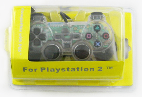 PS2 Dual Shock Controller (CLEAR)