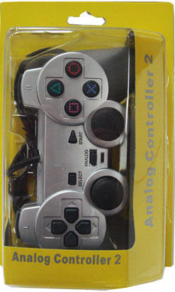 PS2 Dual Shock Controller (SILVER)