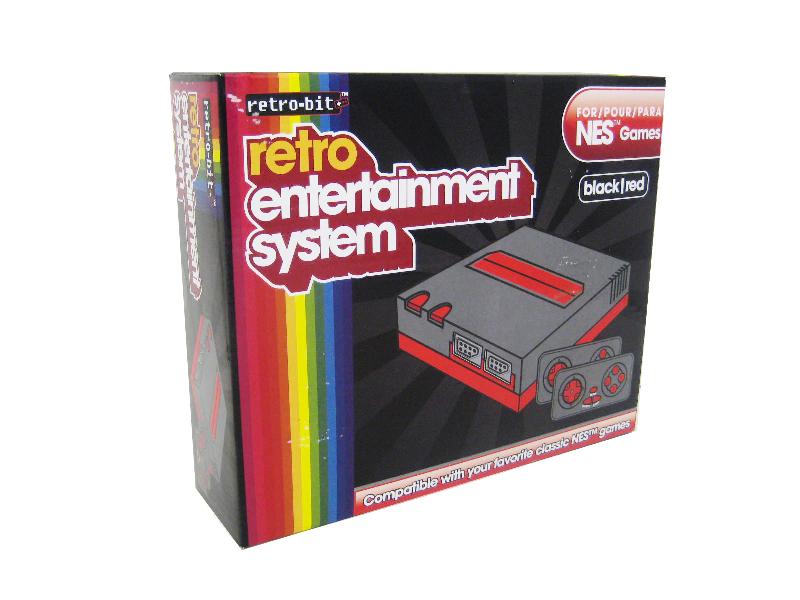 NES Top Loader System - (Black/Red)