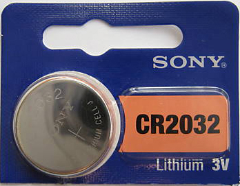 Sony CR2032 Replacement Battery