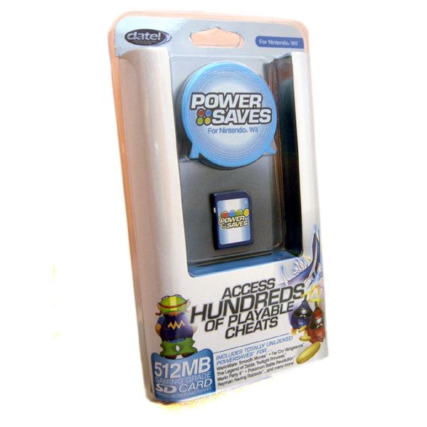Wii PowerSaves (SD Card loaded with Gamesaves)