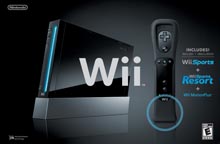 Nintendo Wii Black Bundle