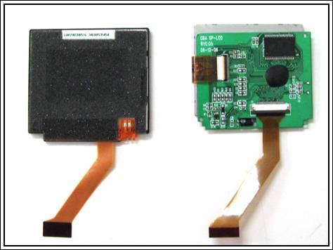 Game Boy Advance SP - GBASP - Bright LCD Replacement Screen