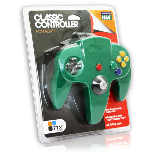 Nintendo 64 Controller - GREEN
