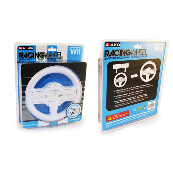 Mario Kart Racing Wheel - White