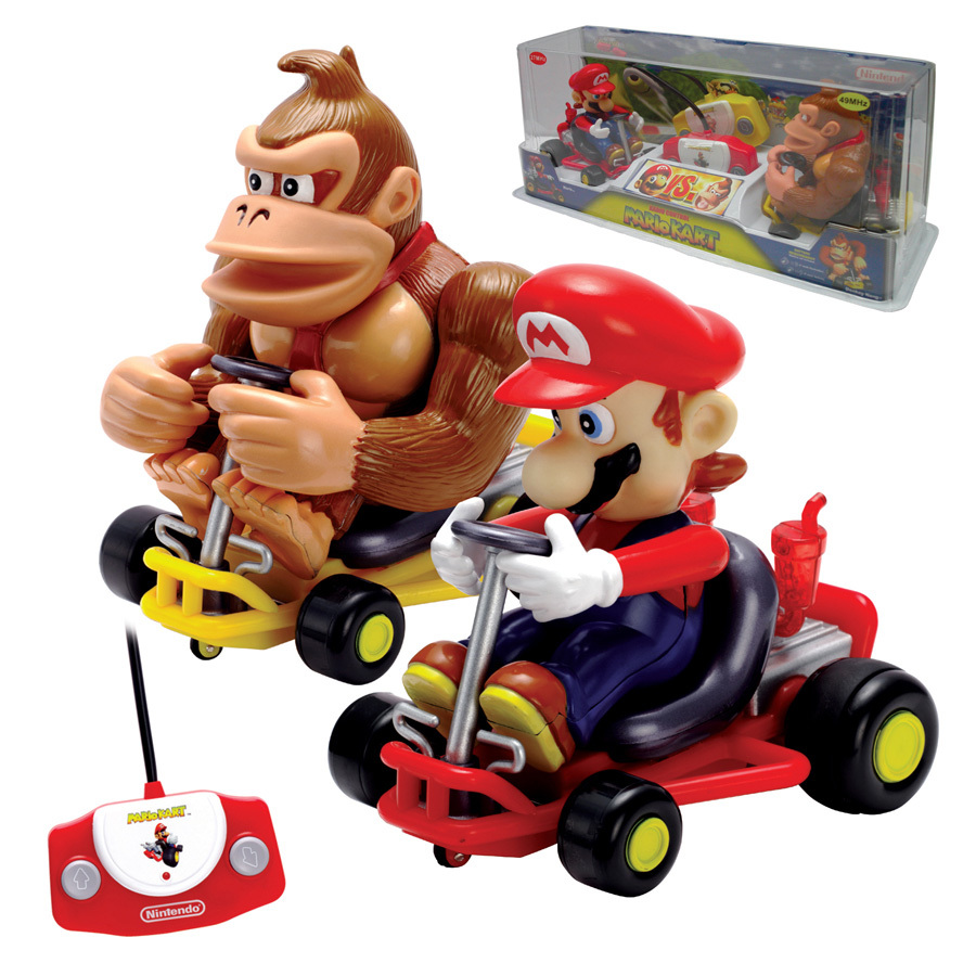 Mario & Donkey Kong RC Twin Pack