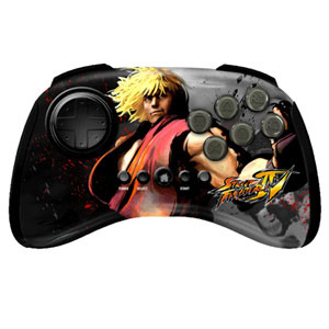 PS3 Street Fighter IV Fighting Gamepad - KEN