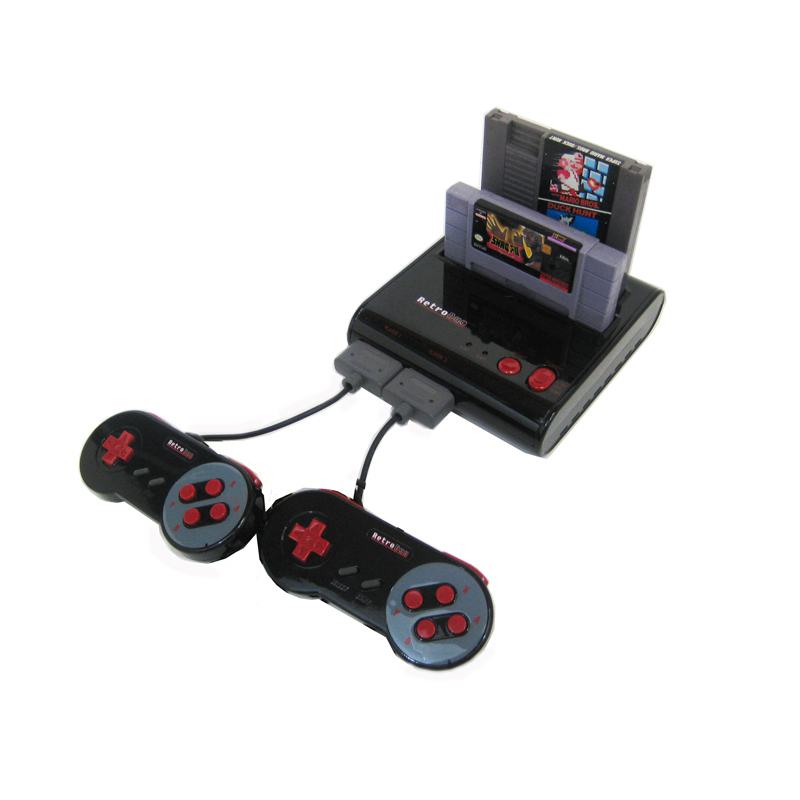 Retro Duo Twin System NES/SNES Combo (Black)