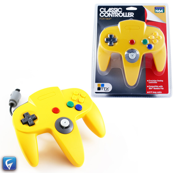 Nintendo 64 Controller - BANANA YELLOW