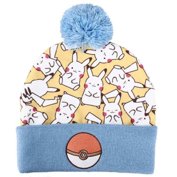 Pokemon - Pikachu AOP Electric Type Beanie (D12)