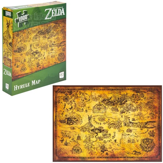 Puzzle - Legend of Zelda: Hyrule Map (C3)