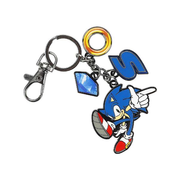 Sonic the Hedgehog - Sonic Multi-charm Keychain (12B)