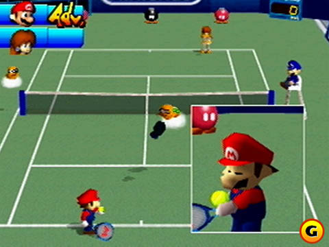 Image result for mario tennis n64